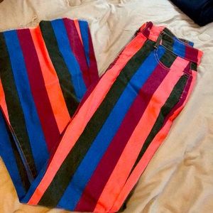 Striped trousers. 26/34